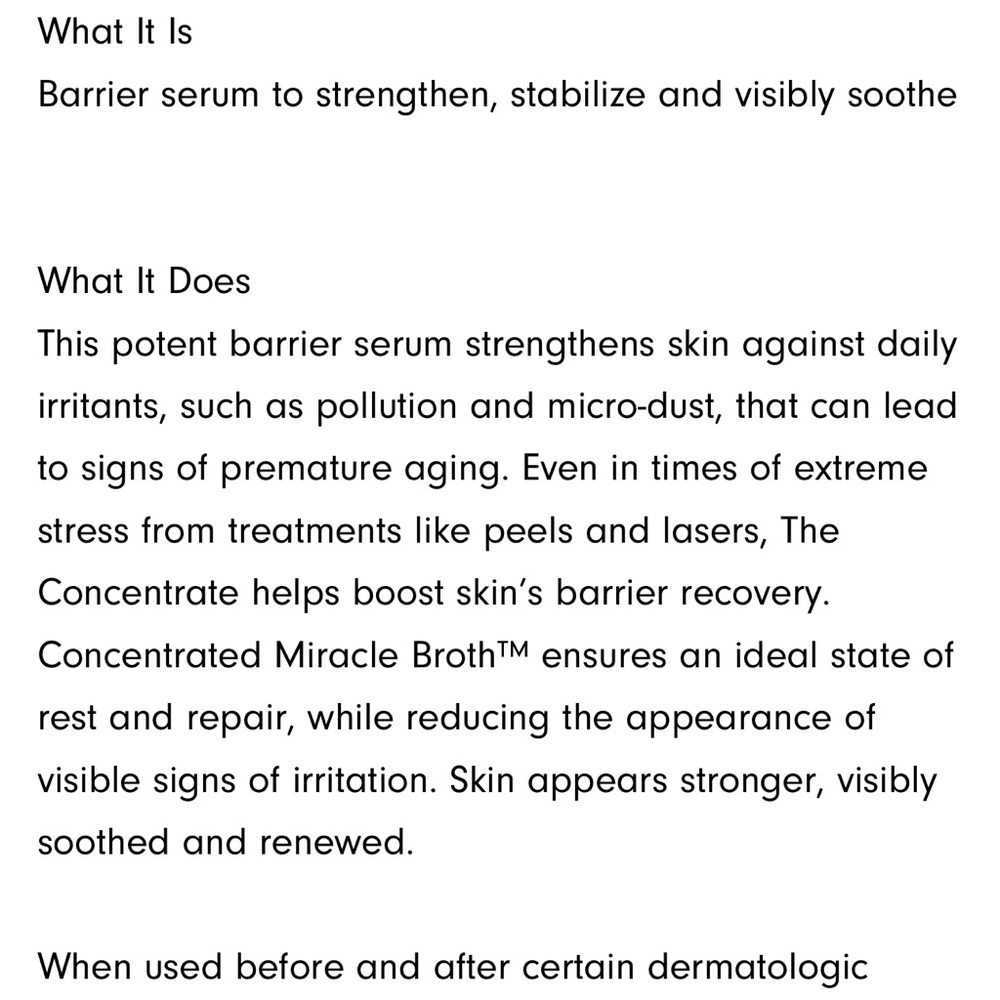 La Mer The Concentrate Serum 💧 NEW Full Size - Picture 6 of 7